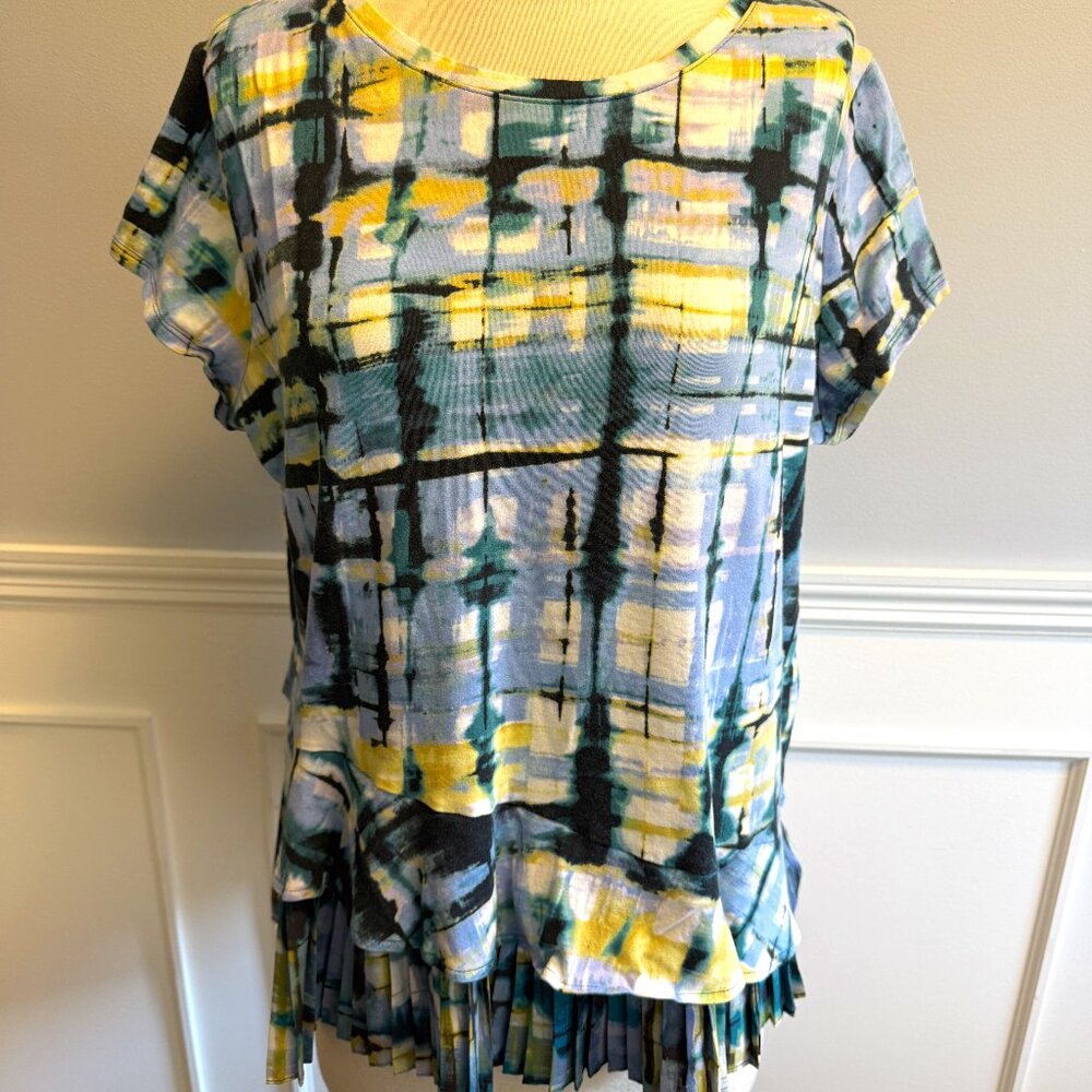 Simply Vera Wang Top | Abstract | XL | Pullover